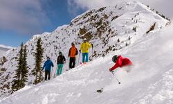 Ski Snowboard In Golden Tourism Golden