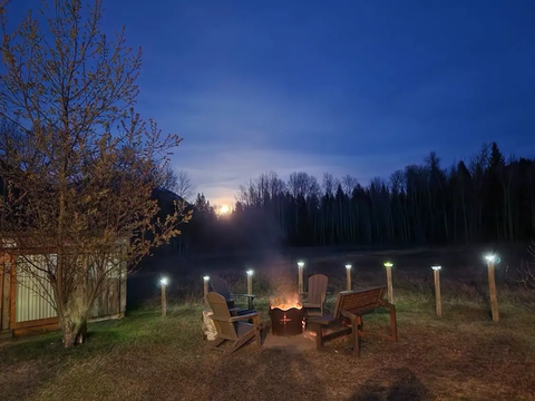 Night Fire Moonraker Mountain