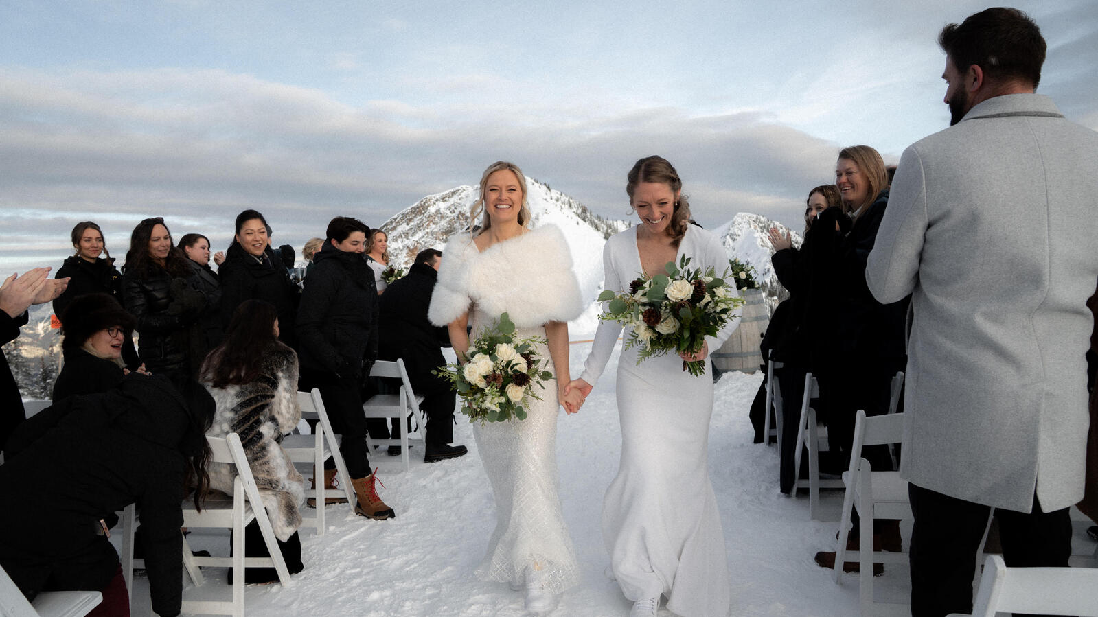 Elora May Creative Weddings Winter Kicking Horse Mountain Resort
