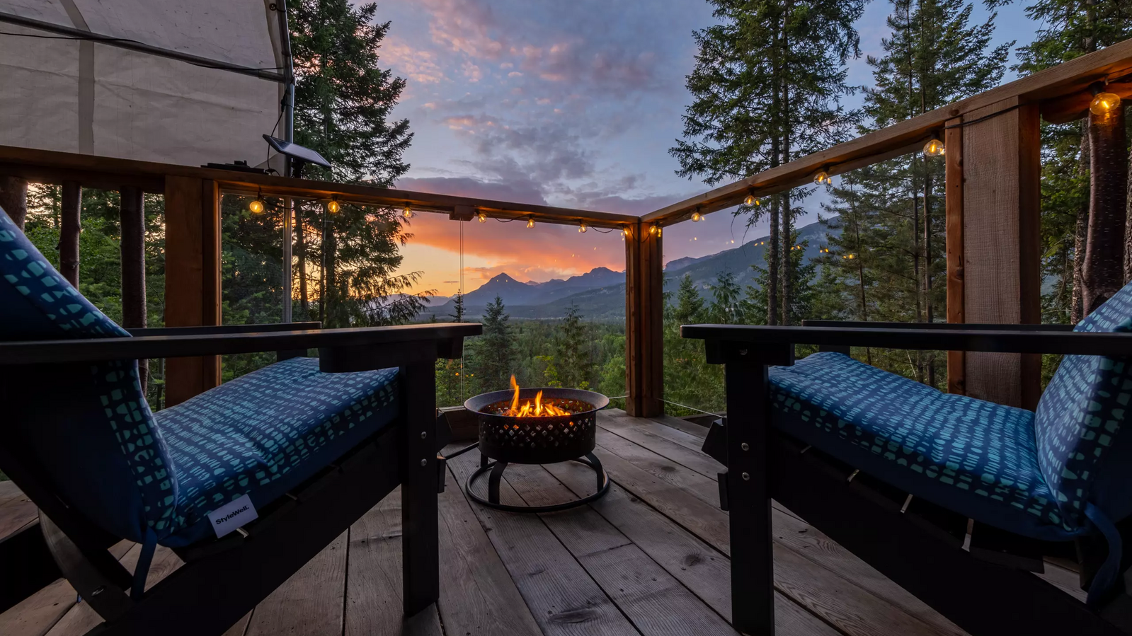 Fir and Feather Treehouse Views