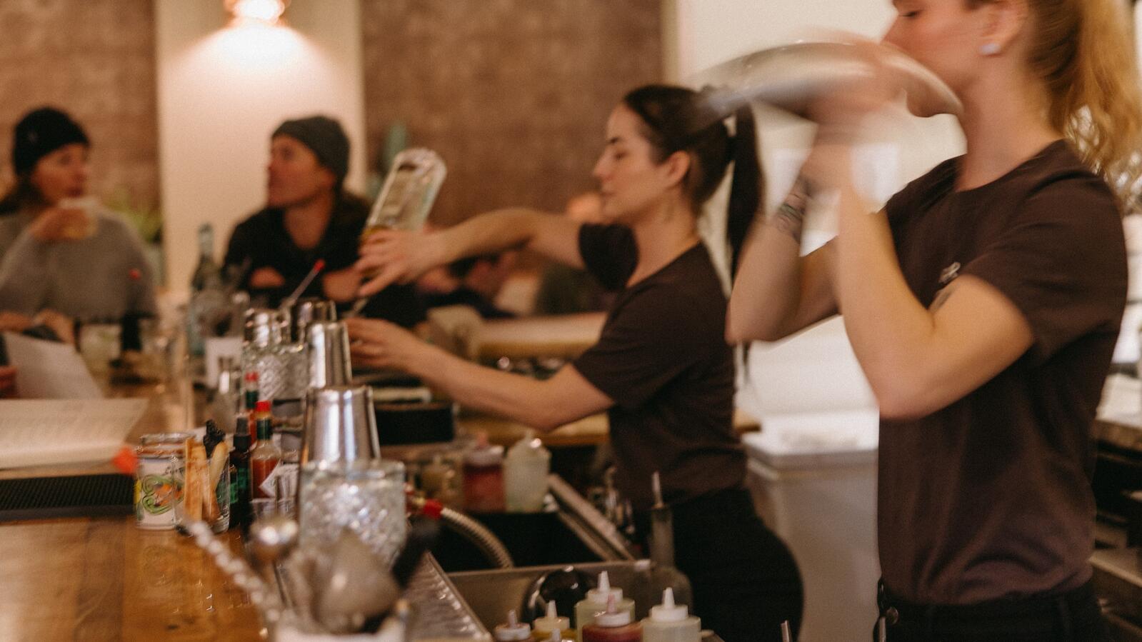 Reposados bartending Golden BC