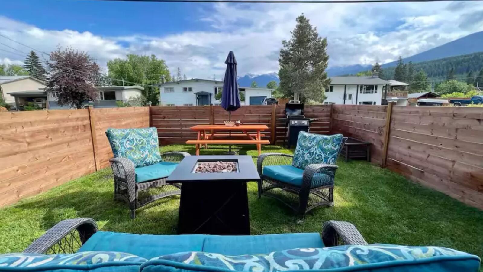 The Orange Door Backyard