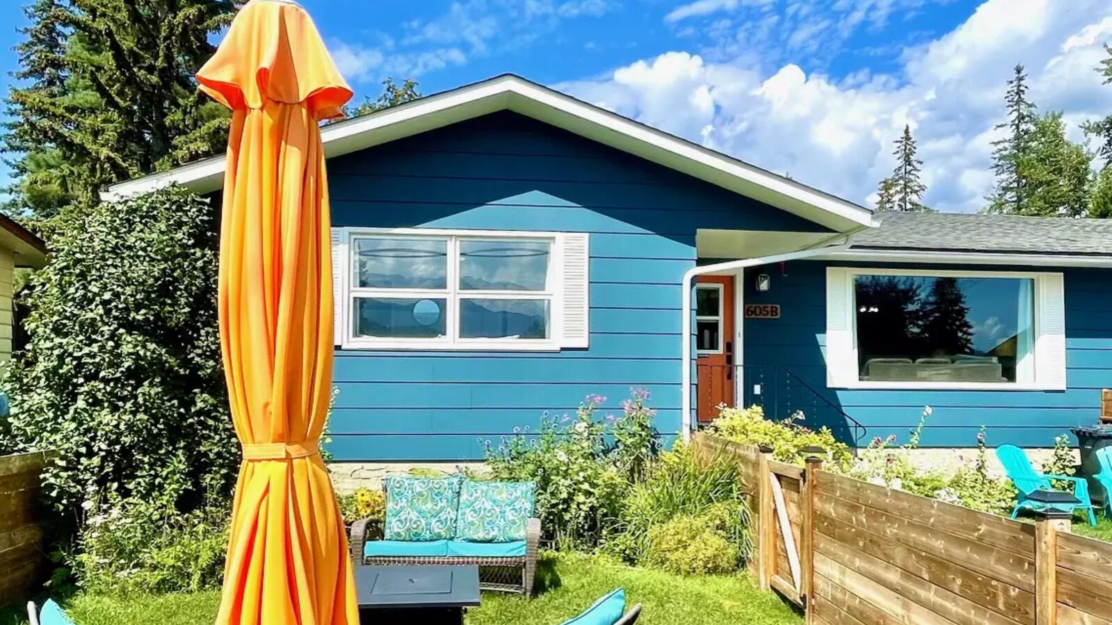 The Orange Door Backyard