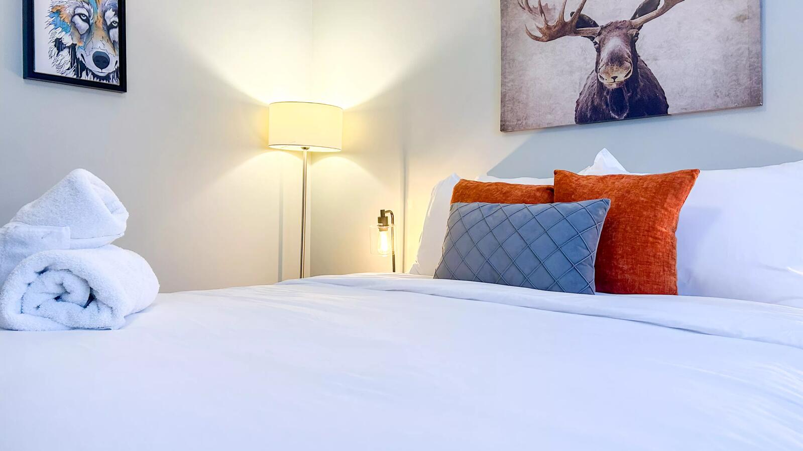 The Orange Door Bedroom