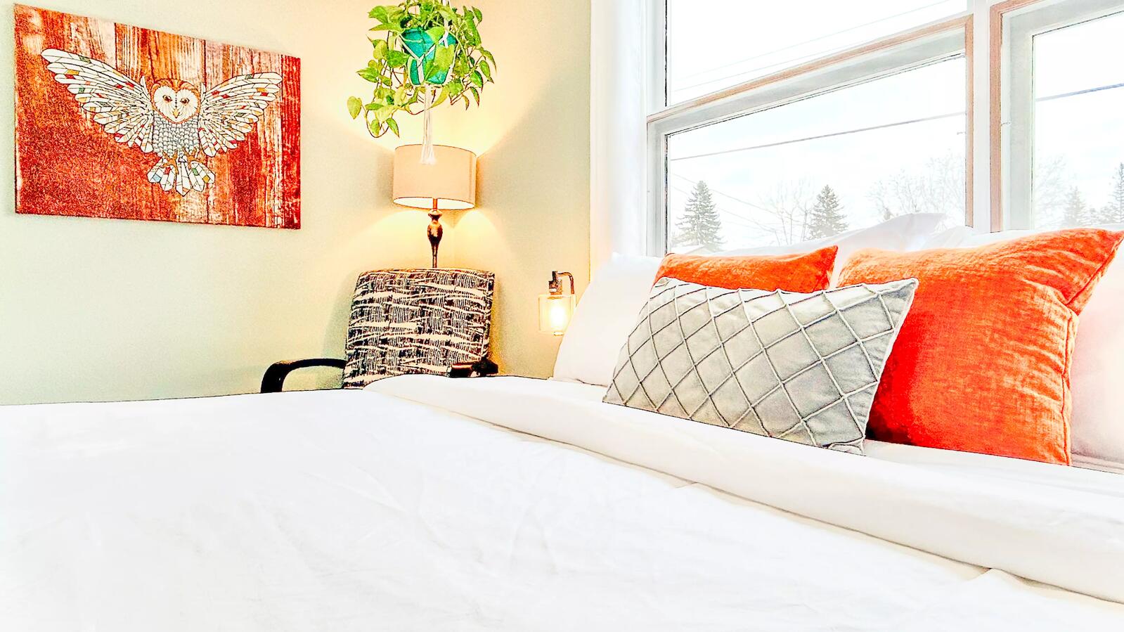 The Orange Door Bedroom