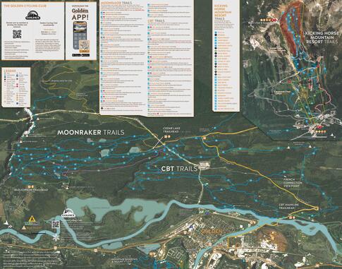 Tourism Golden Bike Map Side B